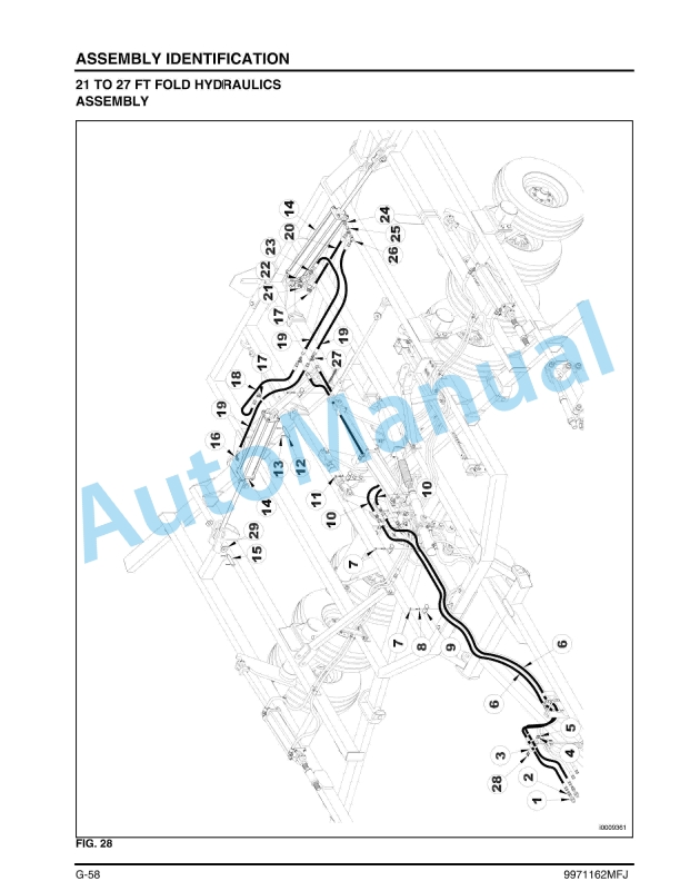Massey Ferguson MF 6000 Series Vertical Tillage Tool Operators Manual 9971162MFJ-3