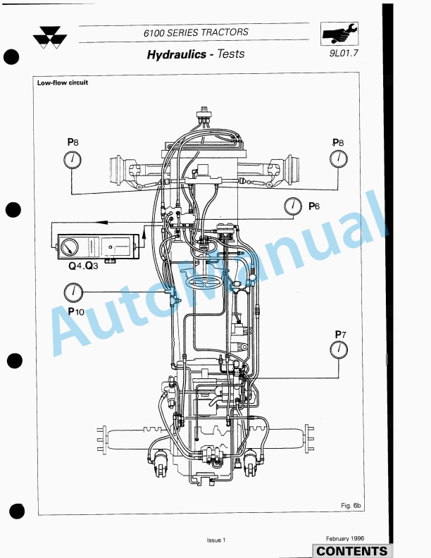 Massey Ferguson MF 6100 Series Tractor Workshop Service Manual-3