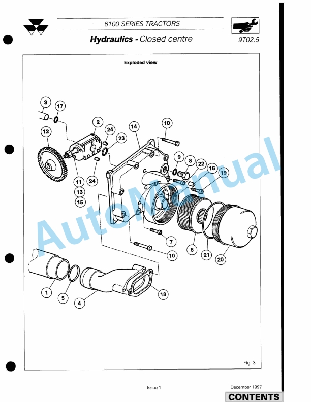 Massey Ferguson MF 6100 Series Tractor Workshop Service Manual-4