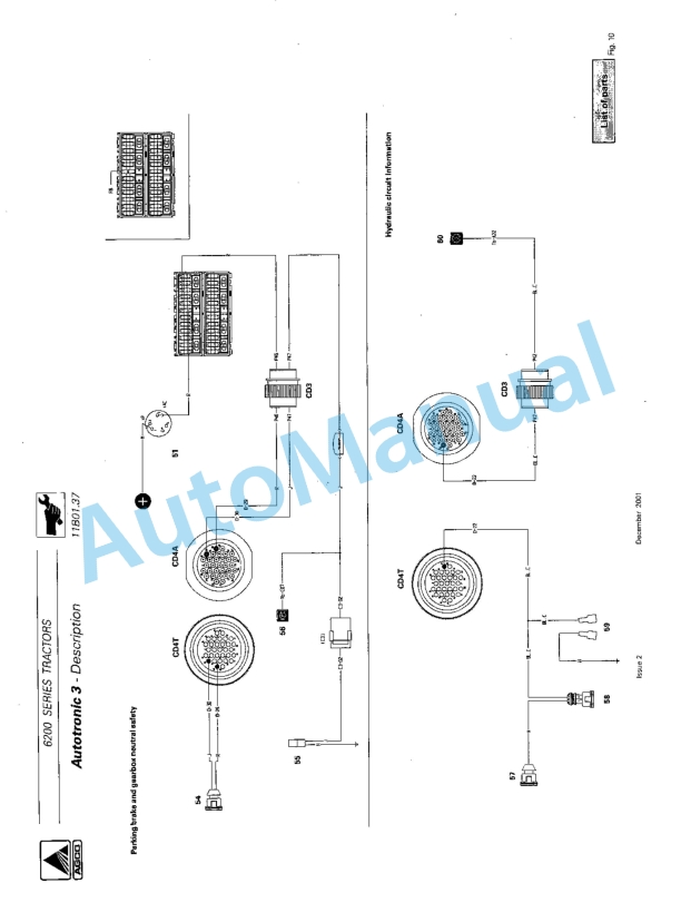 Massey Ferguson MF 6200 Series Tractors Workshop Service Manual-5