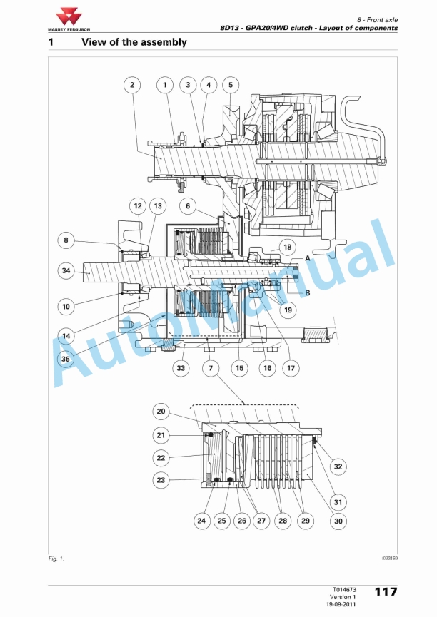 Massey Ferguson MF 6600 Series Tractors Workshop Service Manual 7060326M1 2 Massey Ferguson MF 6600 Series Tractors Workshop Service Manual 7060326M1 - Image 2