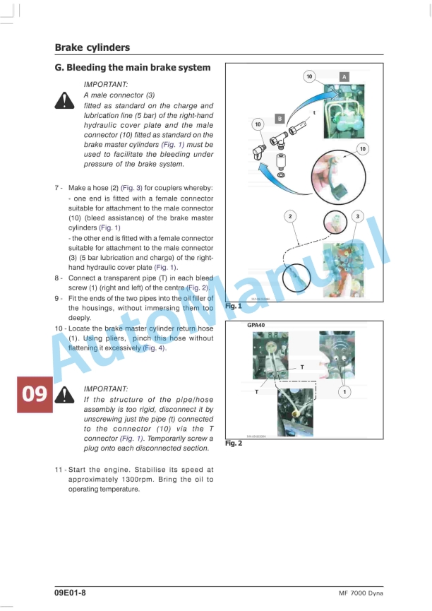 Massey Ferguson MF 7000 Dyna Series Workshop Service Manual MOI7400E01-3