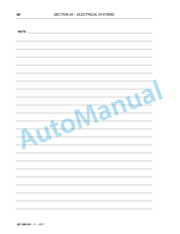 Massey Ferguson MF 7244 Tractor Workshop Manual 327326010-3
