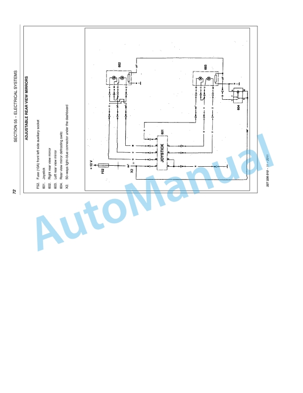Massey Ferguson MF 7244 Tractor Workshop Manual 327326010-4