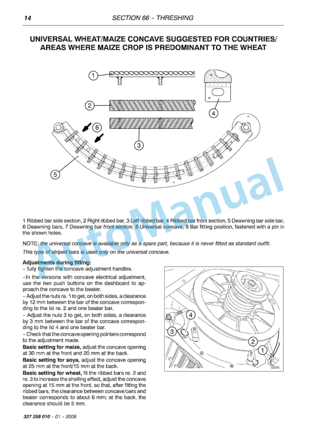 Massey Ferguson MF 7245 S Activa, MF 7245 S AL Activa, MF 7247 S Activa Workshop Manual 327258010M-4
