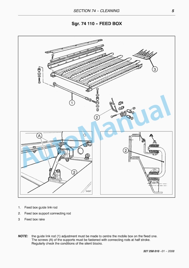Massey Ferguson MF 7245 S Activa, MF 7245 S AL Activa, MF 7247 S Activa Workshop Manual 327258010M-5