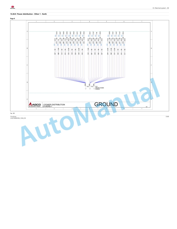Massey Ferguson MF 7340 Combines Workshop Service Manual LA327509010M 4 Massey Ferguson MF 7340 Combines Workshop Service Manual LA327509010M - Image 4