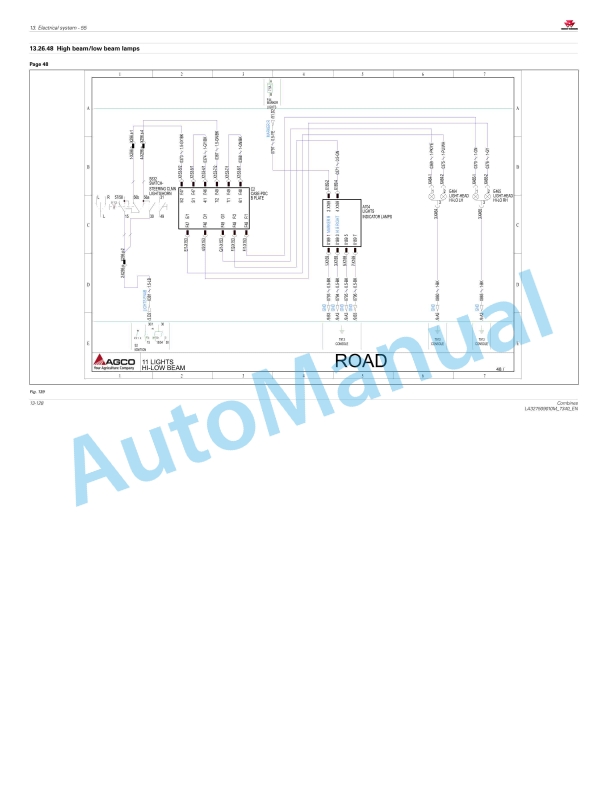 Massey Ferguson MF 7340 Combines Workshop Service Manual LA327509010M 5 Massey Ferguson MF 7340 Combines Workshop Service Manual LA327509010M - Image 5