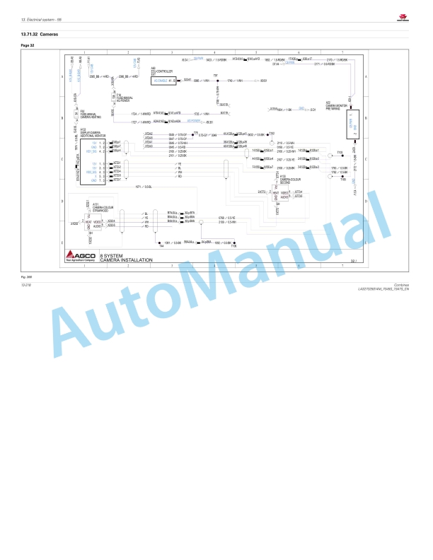 Massey Ferguson MF 7345 S - MF 7347 S Combines Workshop Service Manual LA327325014M 4 Massey Ferguson MF 7345 S - MF 7347 S Combines Workshop Service Manual LA327325014M - Image 4