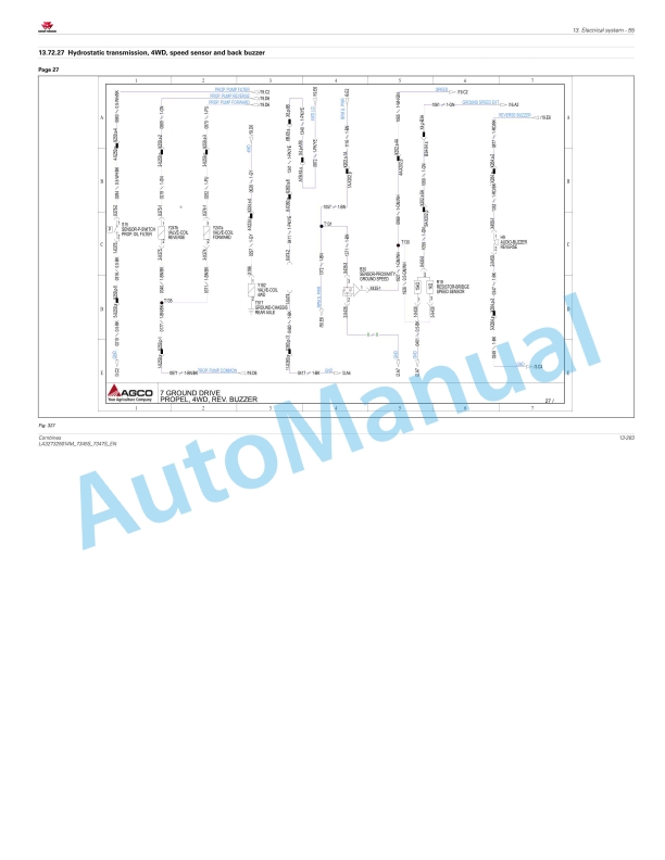 Massey Ferguson MF 7345 S - MF 7347 S Combines Workshop Service Manual LA327325014M 5 Massey Ferguson MF 7345 S - MF 7347 S Combines Workshop Service Manual LA327325014M - Image 5