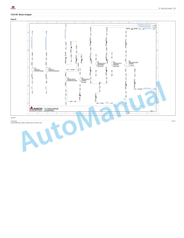 Massey Ferguson MF 7354 S - MF 7347 S Combines Workshop Service Manual LA327325012M 5 Massey Ferguson MF 7354 S - MF 7347 S Combines Workshop Service Manual LA327325012M - Image 5