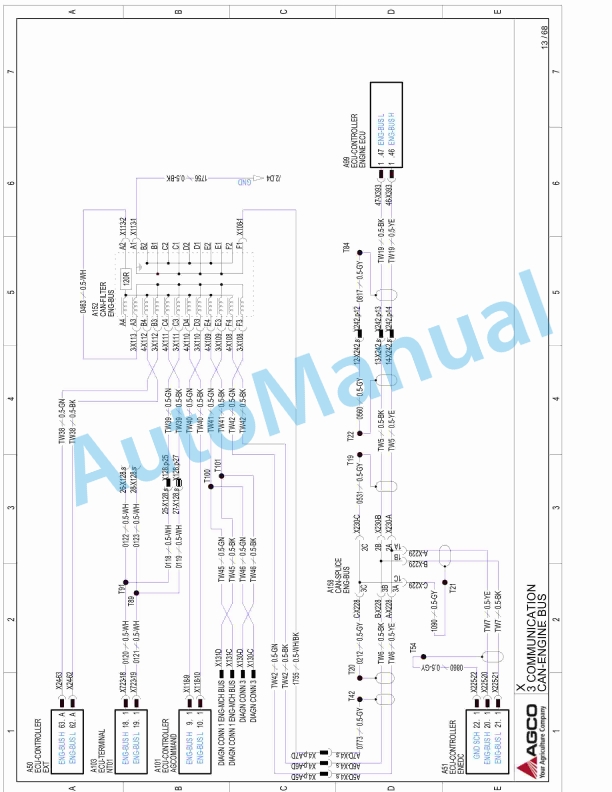 Massey Ferguson MF 7360 - MF 7370 Combines Series Workshop Service Manual LA327301013M 4 Massey Ferguson MF 7360 - MF 7370 Combines Series Workshop Service Manual LA327301013M - Image 4