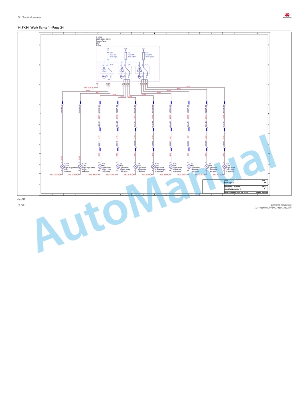 Massey Ferguson MF 7380 - MF 7382 Combine Harvesters Workshop Service Manual D3117800M4 4 Massey Ferguson MF 7380 - MF 7382 Combine Harvesters Workshop Service Manual D3117800M4 - Image 4