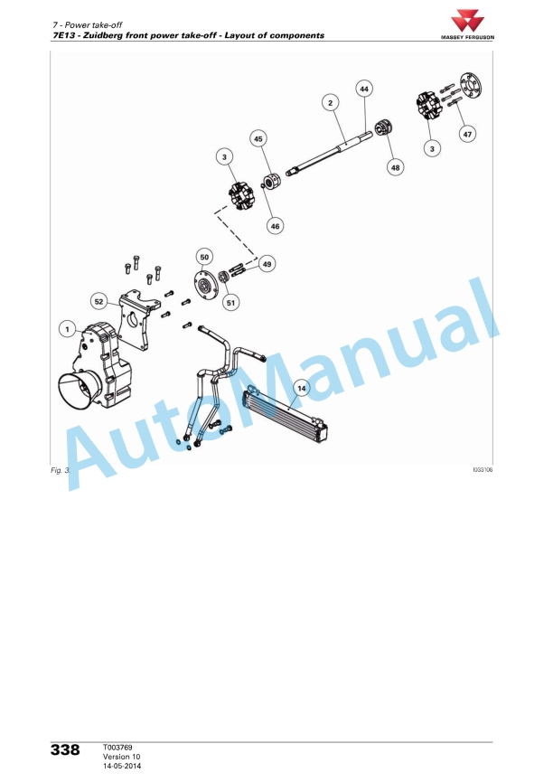 Massey Ferguson MF 7600 Series Tractors Workshop Service Manual 4273215M3 2 Massey Ferguson MF 7600 Series Tractors Workshop Service Manual 4273215M3 - Image 2