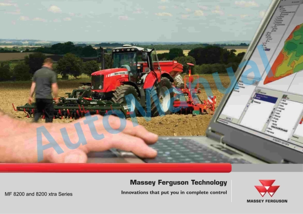 Massey Ferguson MF 8200, MF 8200 Xtra Series Tractors Workshop Service Manual 1 Massey Ferguson MF 8200, MF 8200 Xtra Series Tractors Workshop Service Manual