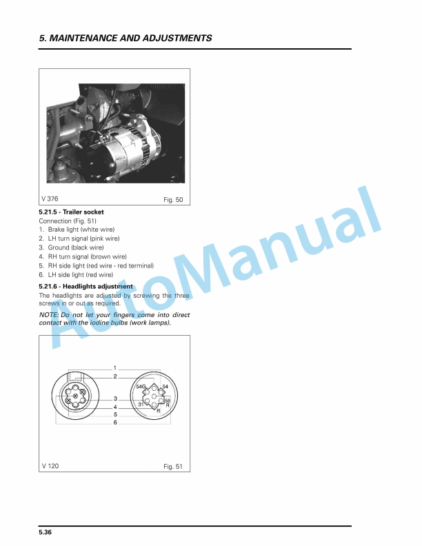 Massey Ferguson MF 8200 Tractor Operator Instruction Book-3
