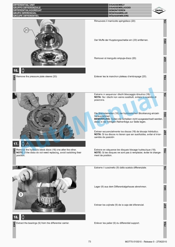 Massey Ferguson MF 8600, MF 8600 T4i Series Tractors Workshop Service Manual 4346266M4 5 Massey Ferguson MF 8600, MF 8600 T4i Series Tractors Workshop Service Manual 4346266M4 - Image 5