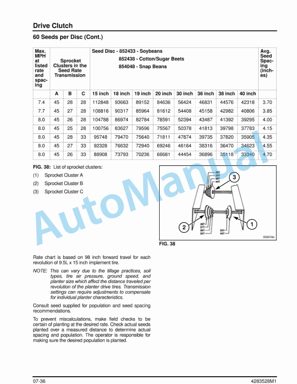 Massey Ferguson MF 9000 Series Planter Service Manual 4283528M1-3