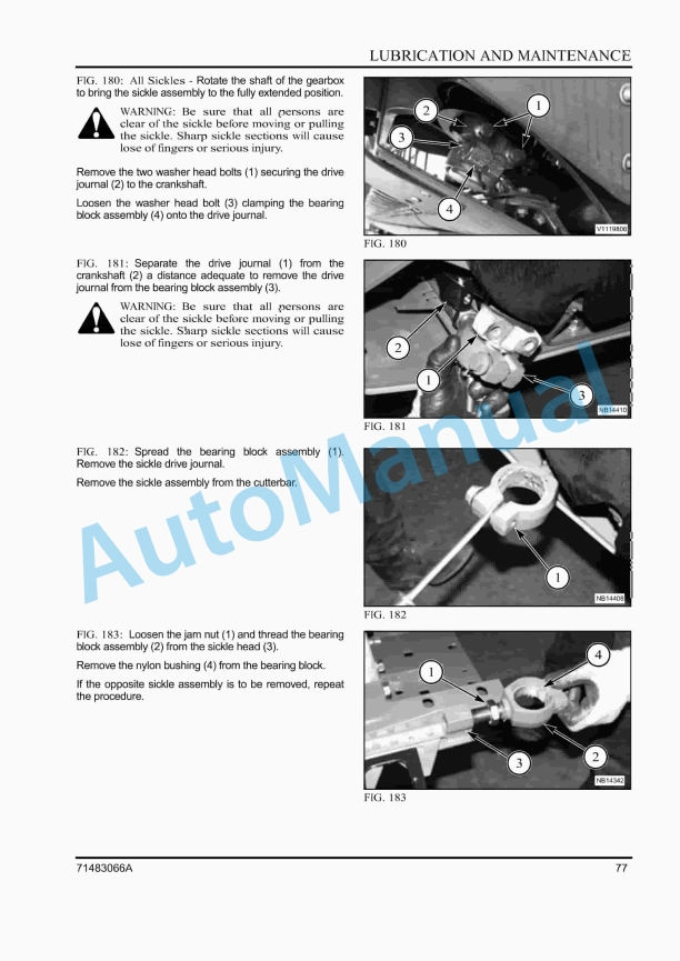 Massey Ferguson MF 9200 Series Draper Header Operators Manual 71483066A-2