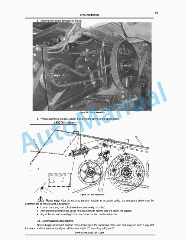 Massey Ferguson MF High - Low Corn Harvesting Platform Operator Manual-3