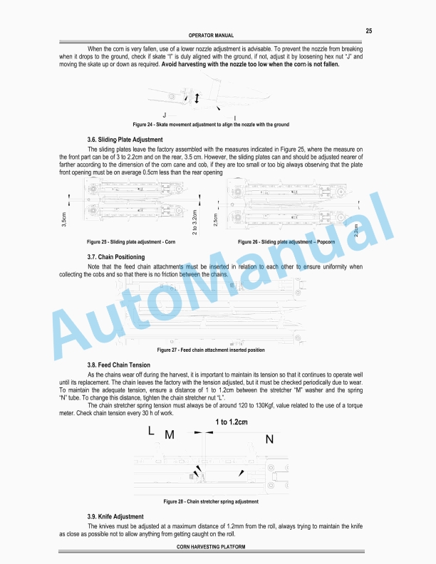 Massey Ferguson MF High - Low Corn Harvesting Platform Operator Manual-4