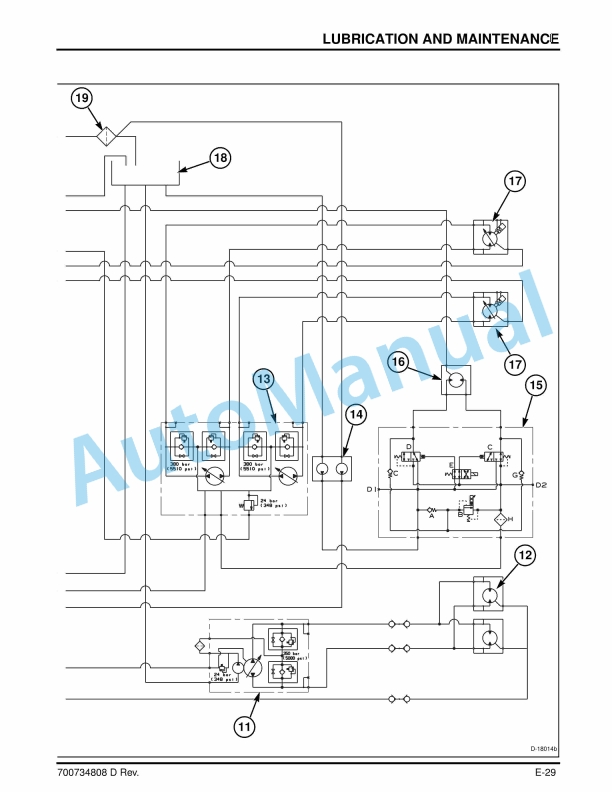 Massey Ferguson MF WR9700 Series Windrower Tractor Operators Manual 700734808D-3