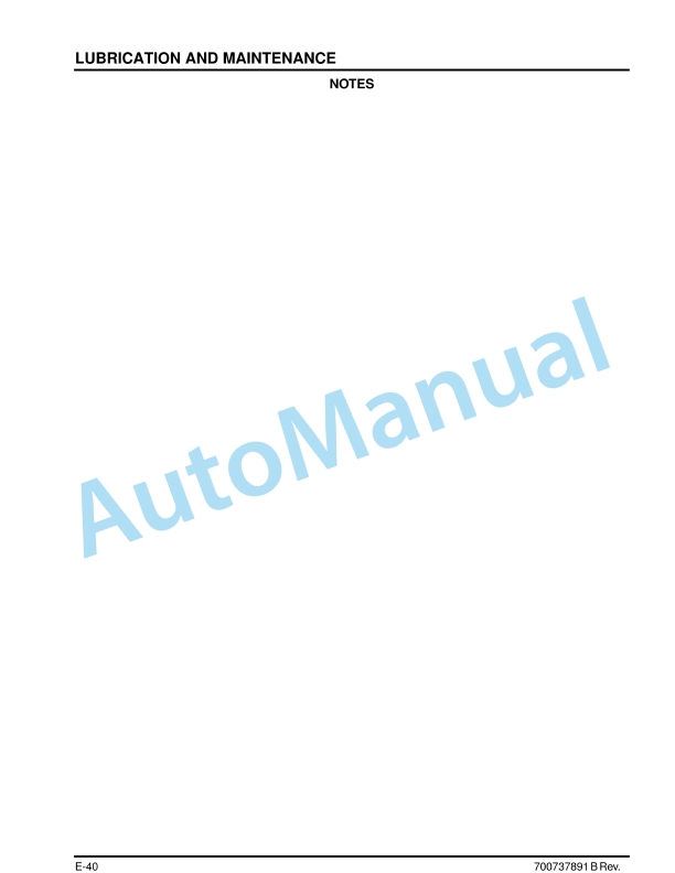 Massey Ferguson MF WR9725 Windrower Tractor Operators Manual 700737891-5