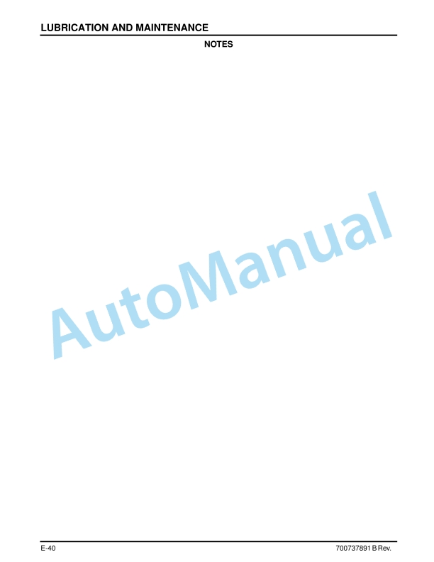 Massey Ferguson MF WR9725 Windrower Tractor Operators Manual 700737891B-5