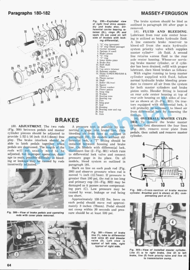 Massey Ferguson MF1105, MF1135, MF1155 Shop Manual-4