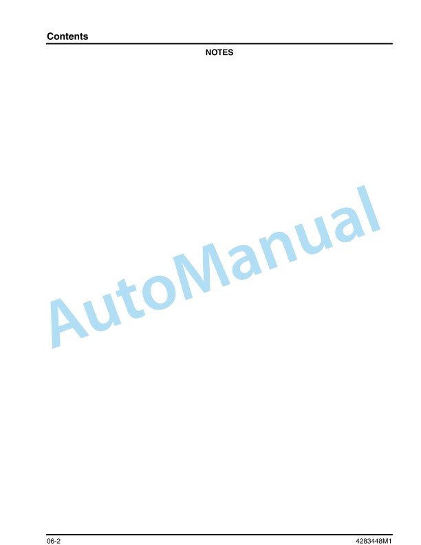 Massey Ferguson MF1841 Small Square Baler Service Manual 4283448M1-5