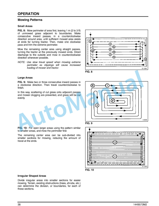 Massey Ferguson MF2315 Mulching Mower Operator Manual 1449573M2-3