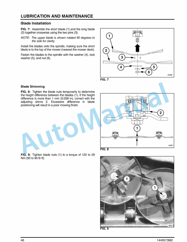 Massey Ferguson MF2315 Mulching Mower Operator Manual 1449573M2-5
