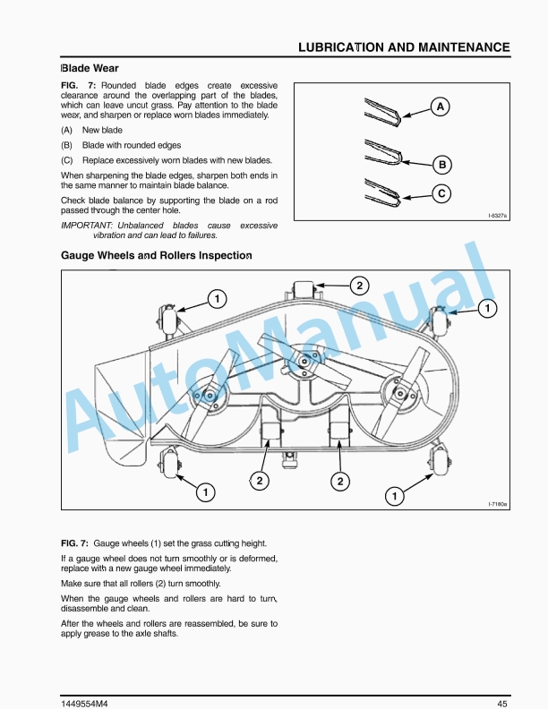 Massey Ferguson MF2320, MF2325 Mower Operator Manual 1449554M4-5