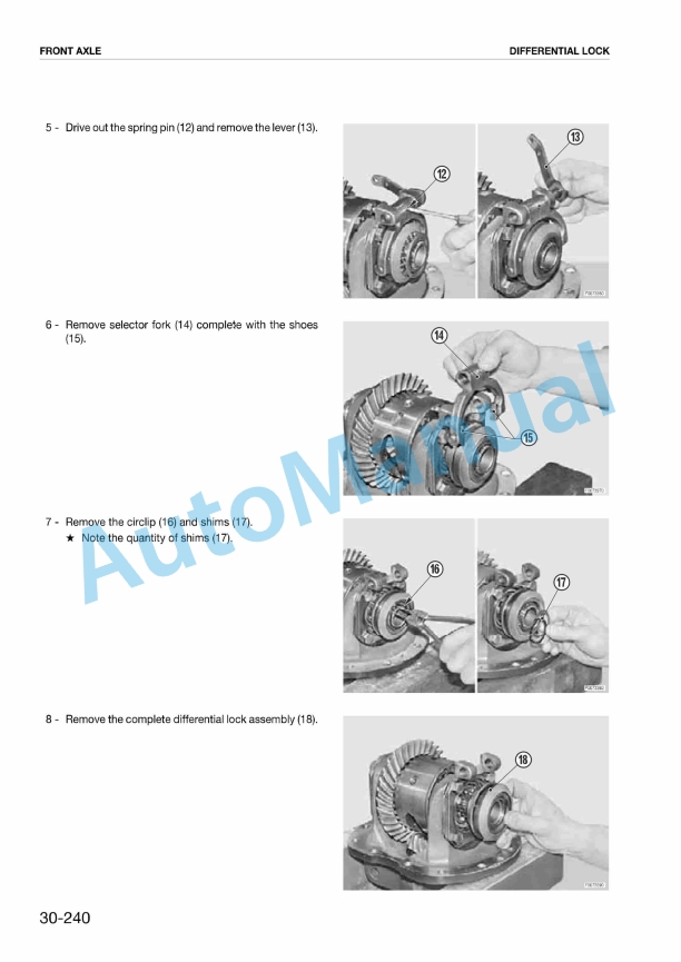 Massey Ferguson MF3400F Workshop Manual 1857664M1-4
