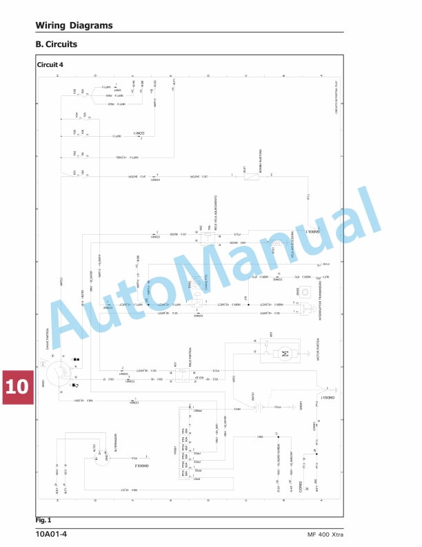 Massey Ferguson MF400 Xtra Tractors Workshop Manual 5 Massey Ferguson MF400 Xtra Tractors Workshop Manual - Image 5
