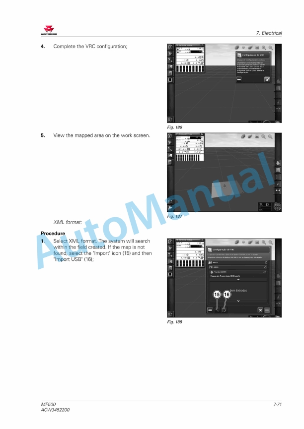 Massey Ferguson MF500 Planter Workshop Service Manual ACW3452200-5