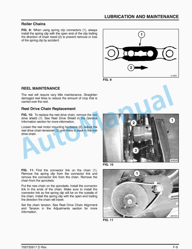 Massey Ferguson MF5200 Draper Header Operator Manual 700735917-3