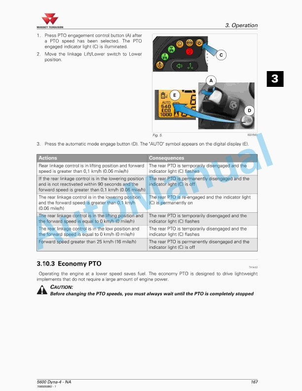 Massey Ferguson MF5600 Series Tractors Operators Manual 7060055M2-4