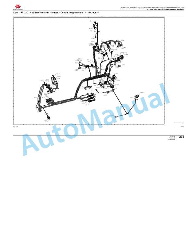 Massey Ferguson MF5600 Series Tractors Workshop Service Manual 7060240M4-3