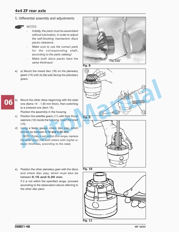 Massey Ferguson MF5650 Combines Workshop Manual 2 Massey Ferguson MF5650 Combines Workshop Manual - Image 2