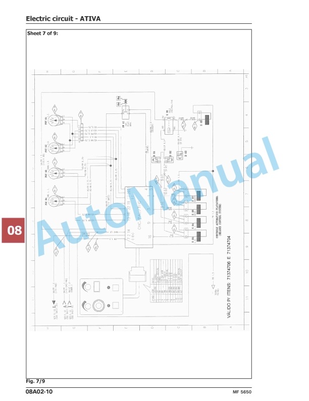 Massey Ferguson MF5650 Combines Workshop Manual 3 Massey Ferguson MF5650 Combines Workshop Manual - Image 3
