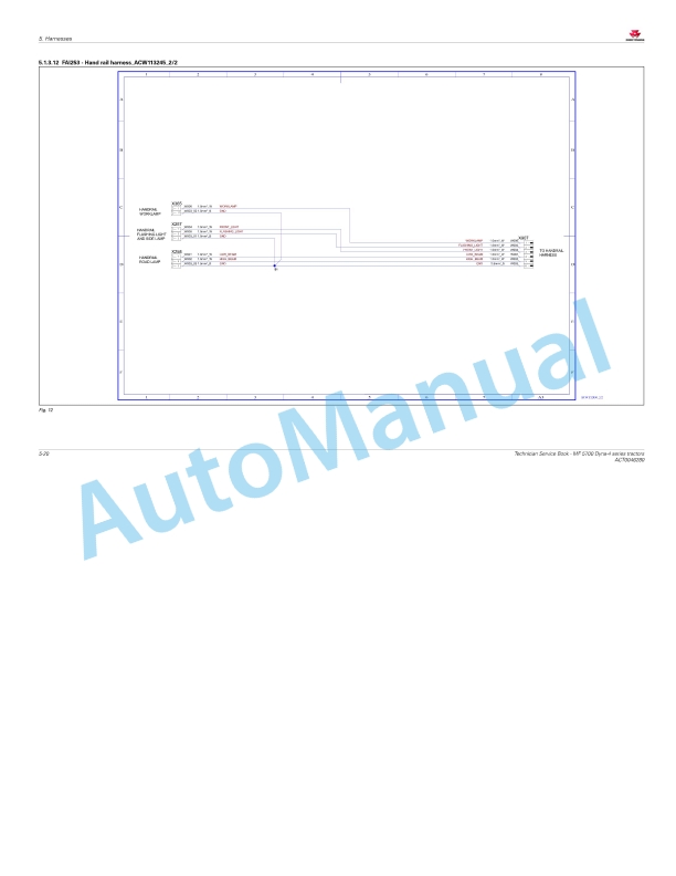 Massey Ferguson MF5700 Dyna-4 Series Tractors Workshop Service Manual ACT0046280-4