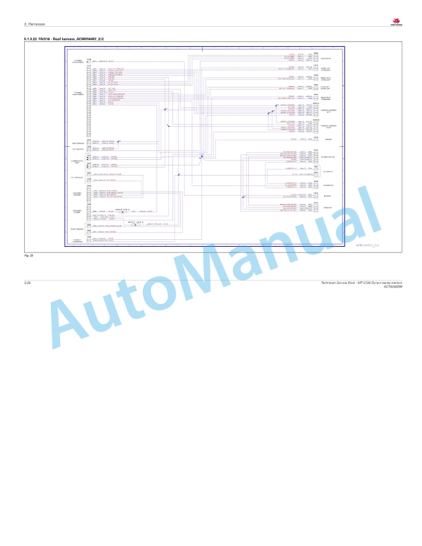 Massey Ferguson MF5700 Dyna-4 Series Tractors Workshop Service Manual ACT0046280-5