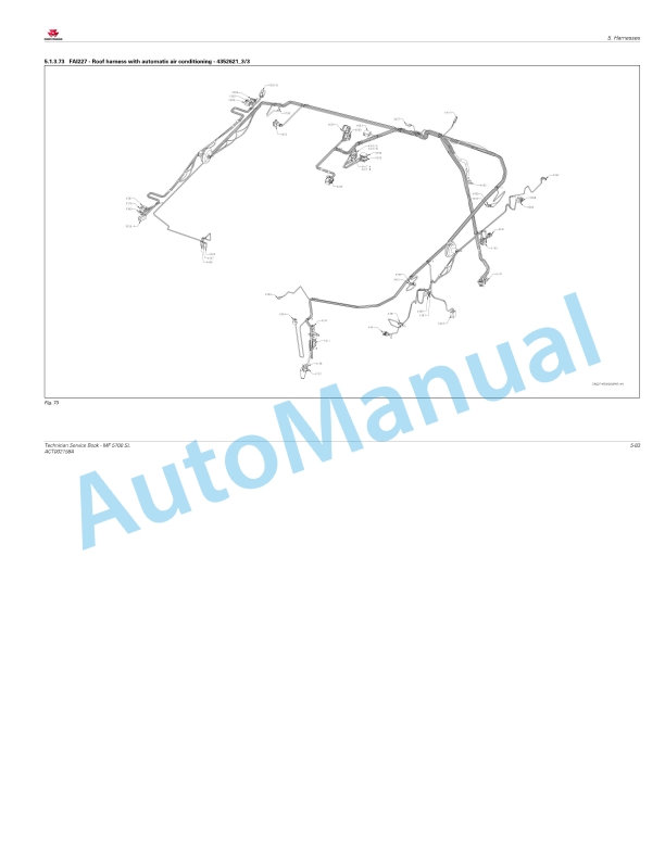 Massey Ferguson MF5700 SL Series Tractors Workshop Service Manual ACT002158A-4