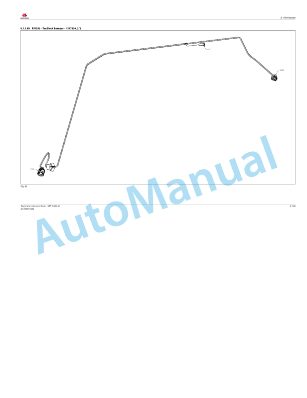 Massey Ferguson MF5700 SL Series Tractors Workshop Service Manual ACT002158A-5