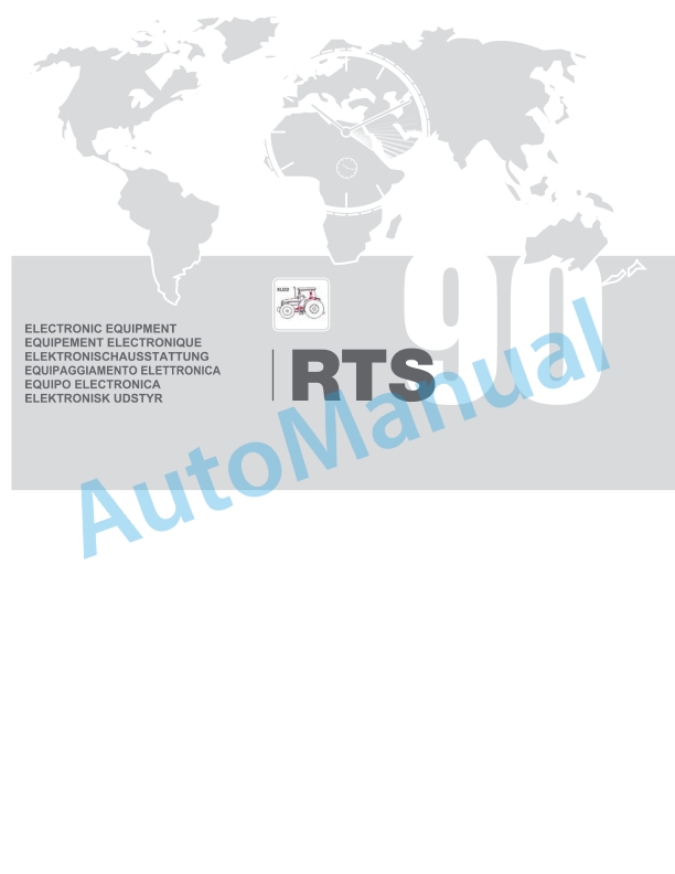 Massey Ferguson MF6400 Repair Time Schedule 4346834M1-3