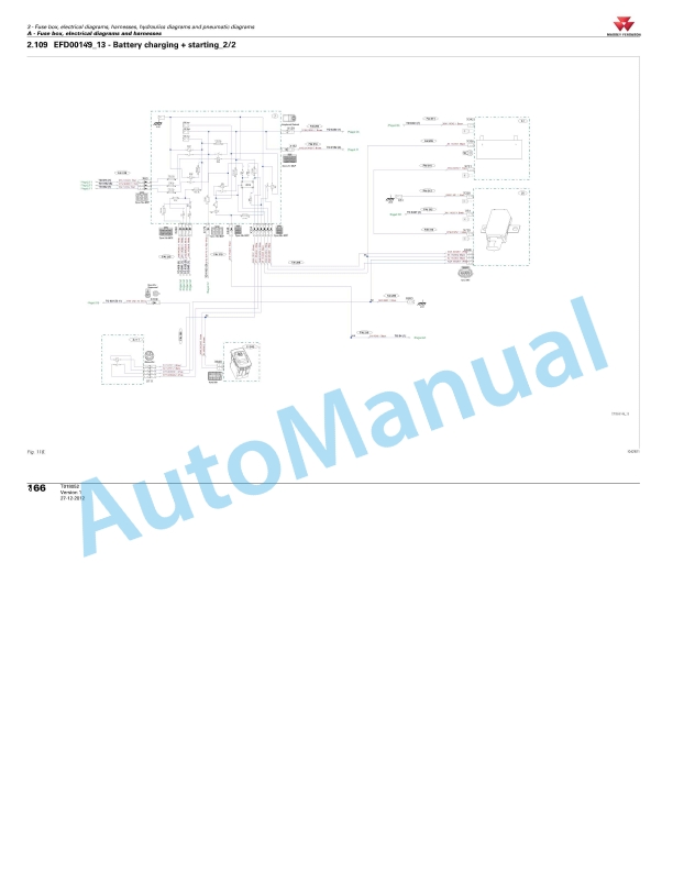 Massey Ferguson MF6600 Series Tractors Workshop Service Manual 7060685M2-2