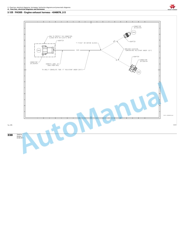 Massey Ferguson MF6600 Series Tractors Workshop Service Manual 7060685M2-4