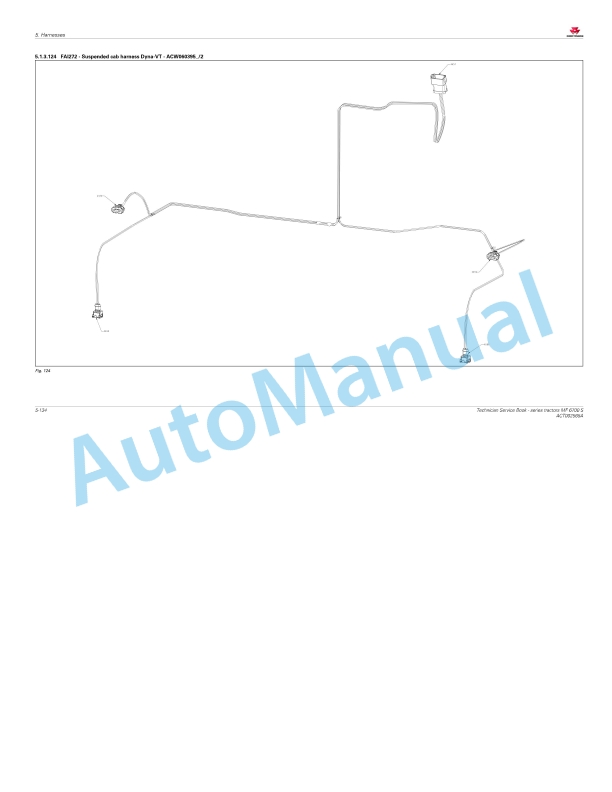 Massey Ferguson MF6700 S Series Tractors Workshop Service Manual ACT002565A-4