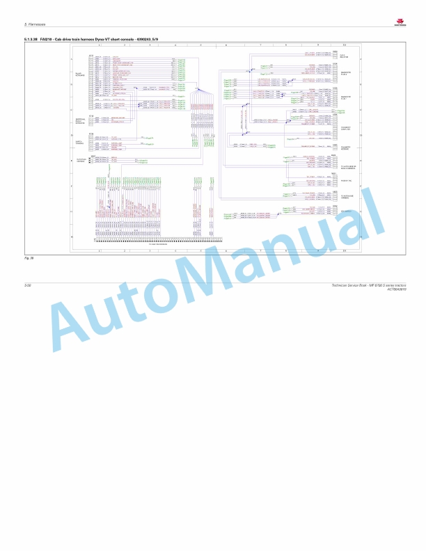 Massey Ferguson MF6700 S Series Tractors Workshop Service Manual ACT0043010-2